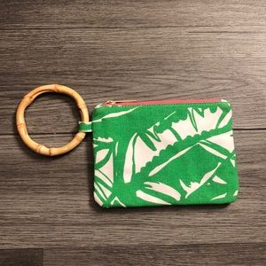 Lilly Palm Wristlet